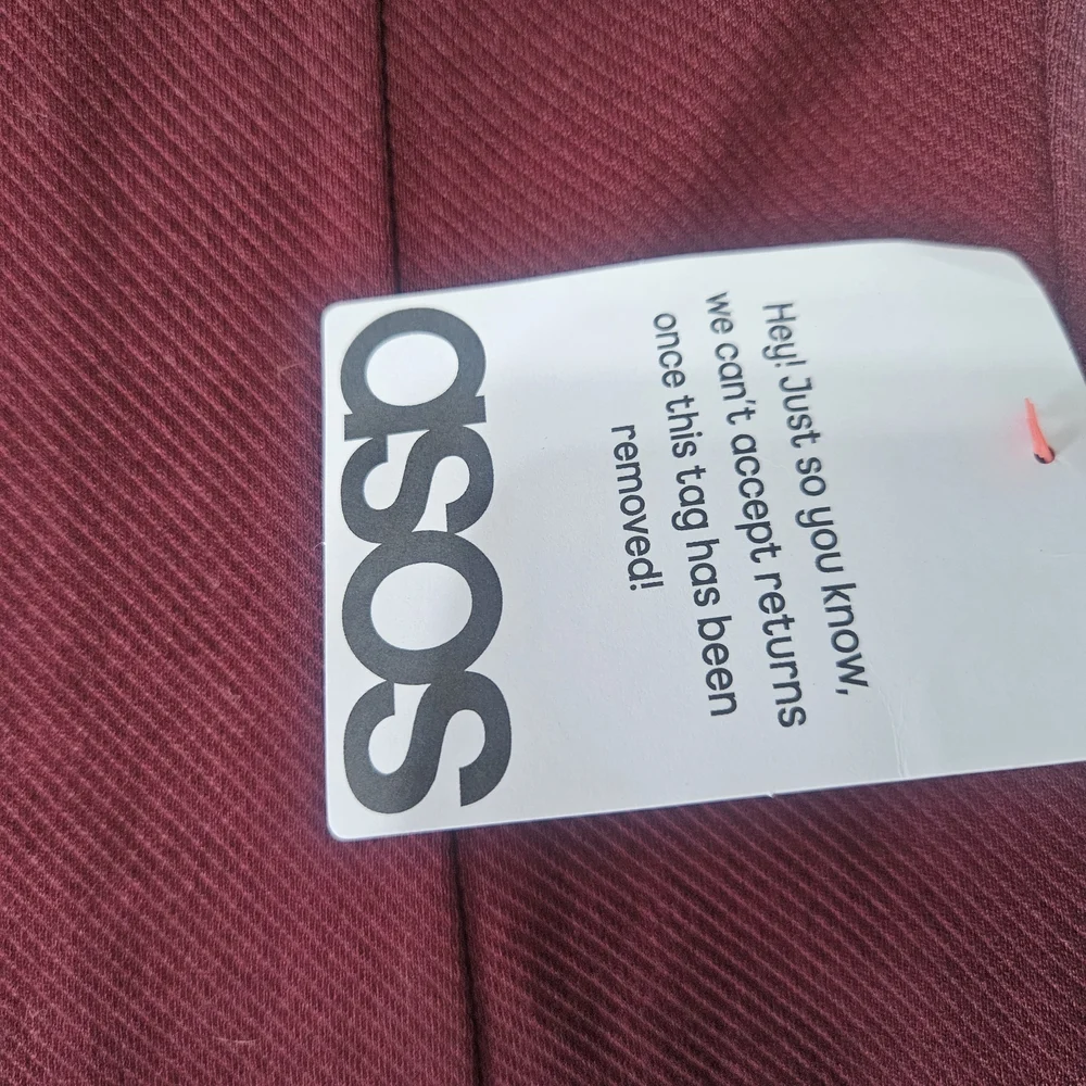 ASOS Deep Burgundy Blouse - Picture 3 of 4